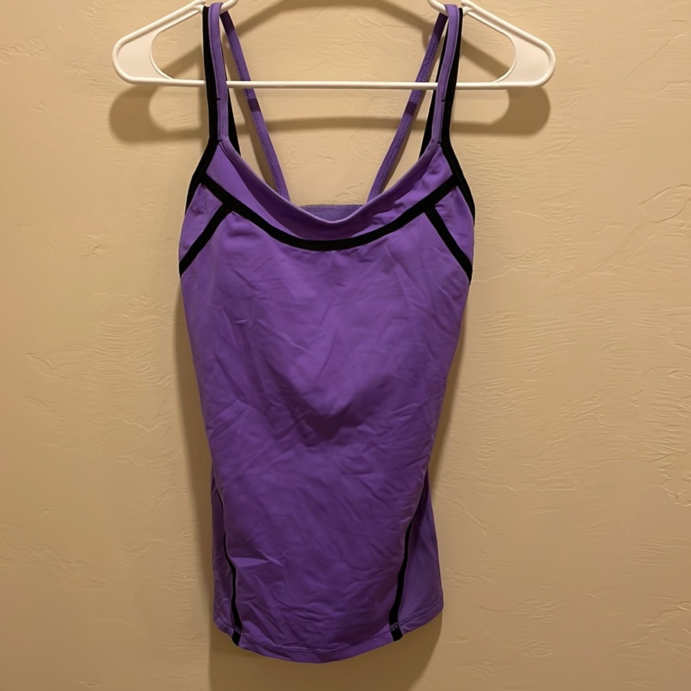 Purple lululemon tank